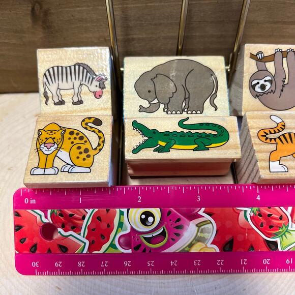 Rubber Stamps: Wild Animals Lot - Picture 2 of 4